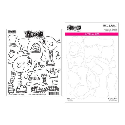 Robin Couture Stamp & Die Bundle