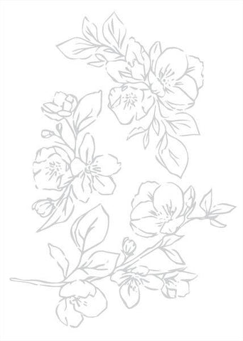 Apple Blossom Sway Impress-ion Press & Foil Plates