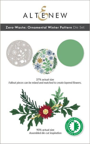 Zero Waste: Ornamental Winter Pattern Die