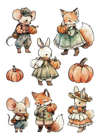 Autumn Tails - Clear Stamps