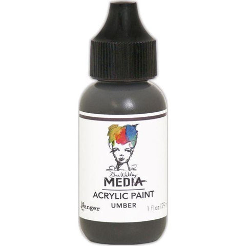 Heavy Body Acrylic Paint - Umber (1oz)