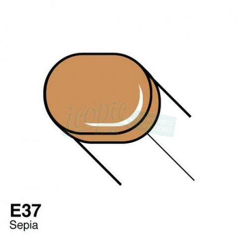 Copic Sketch Marker - E37 - Sepia