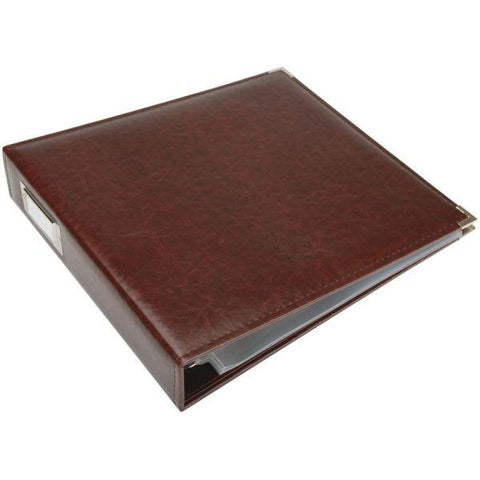 Classic Leather 3 Ring Album - Cinnamon
