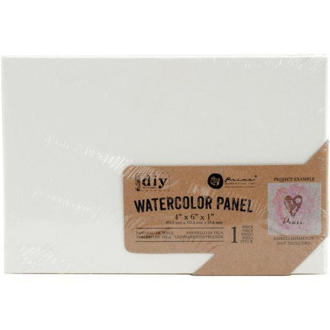 Watercolor Canvas Panel - 4 x 6"
