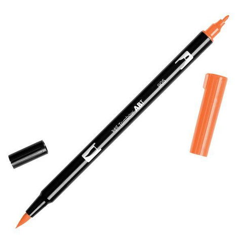 Dual Brush Marker - Chinese Red - 856