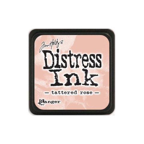 Mini Distress Ink Pad - Tattered Rose