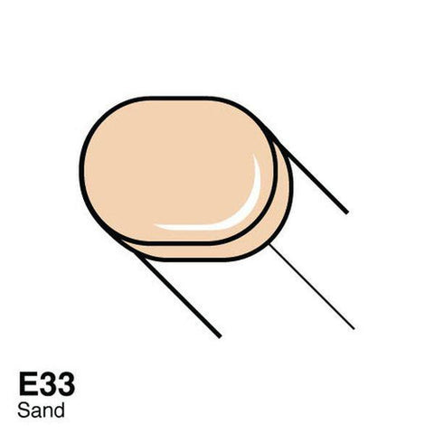 Copic Sketch Marker - E33 - Sand