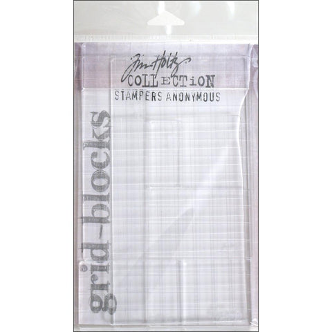 Acrylic Stamping Grid Blocks