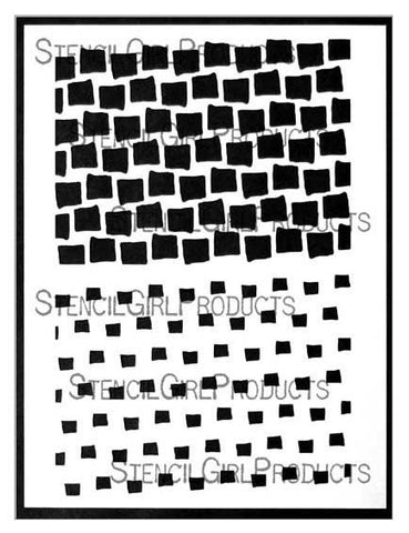 Stencil - Squares Layer Me