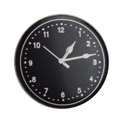 Small Clock Face, Black