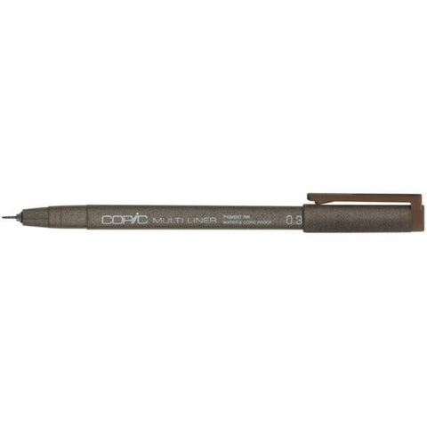 Brown Multi-liner, 0.3 mm