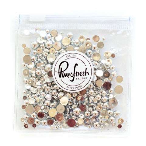 Metallic Pearls - Silver