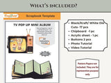 TV Pop Up Mini Album - Black