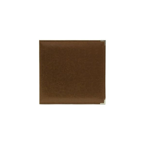 Classic Leather 3 Ring Album - Dark Chocolate
