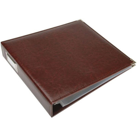 Classic Leather 3 Ring Album - Cinnamon
