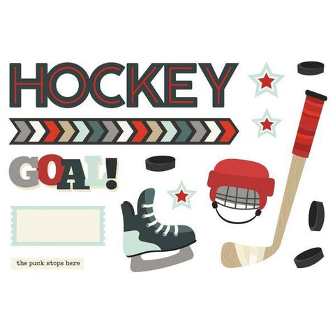 Hockey - Simple Page Page Pieces