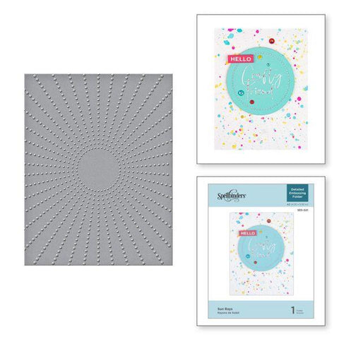 Embossing Folder - Sun Rays