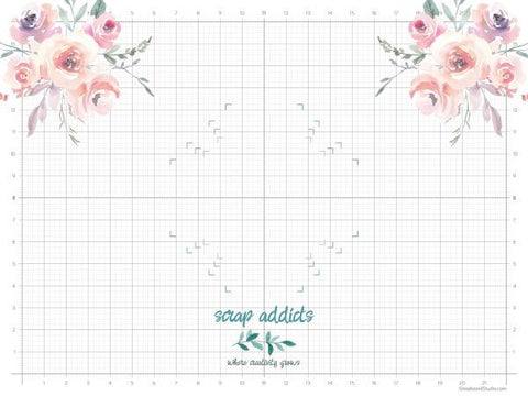 Scrap Addicts - Exclusive Magnetic Glass Board
