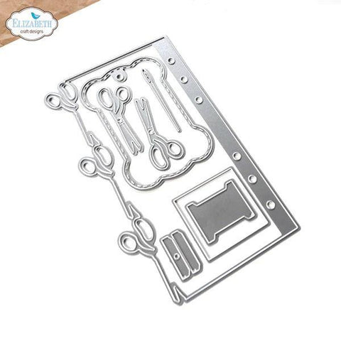 Craft Studio - Dies - Yard Card with Scissors