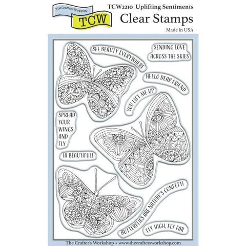 Uplifting Sentiments - Clear Stamps