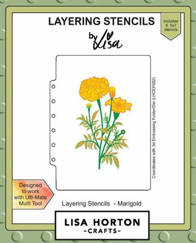 Marigold - Layering Stencils