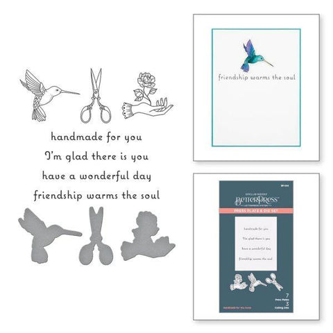 BetterPress Collection - Handmade for You Icons Press Plate & Die Set