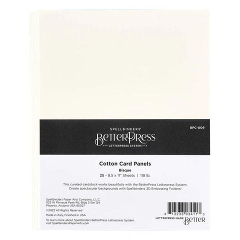 Bisque BetterPress Cotton 8.5"x11" Sheets