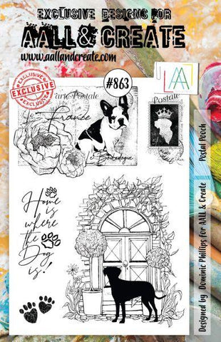 Postal Pooch - Clear Stamps
