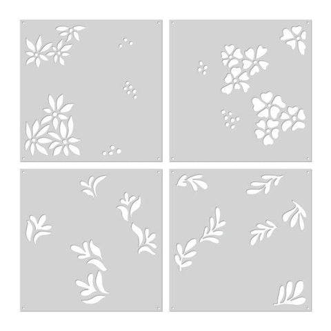 Summer Blooms - Color Layering Stencil Set