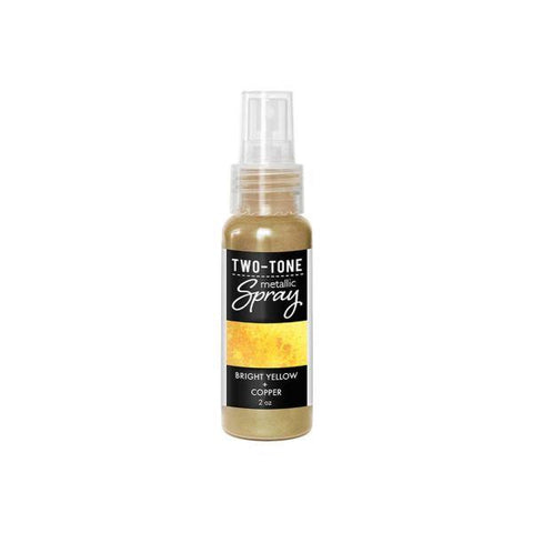 Two Tone Shimmer Spray - Bright Yellow & Copper