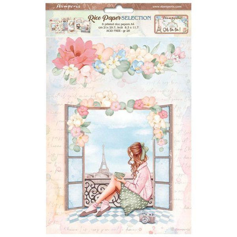 Create Happiness - Oh La La - Rice Paper Pack