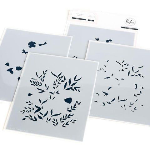 Butterfly Garden - Layering Stencils