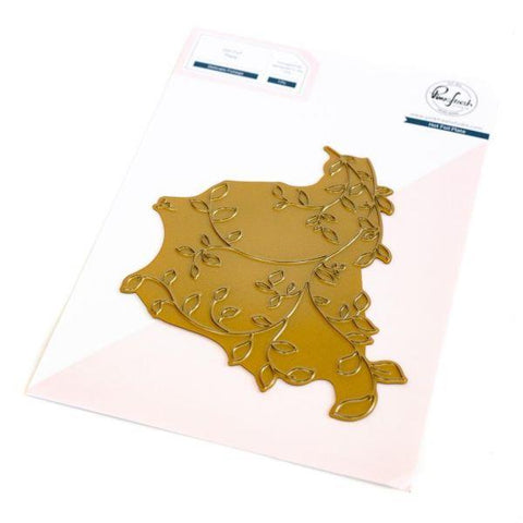 Delicate Foliage - Hot Foil Plate