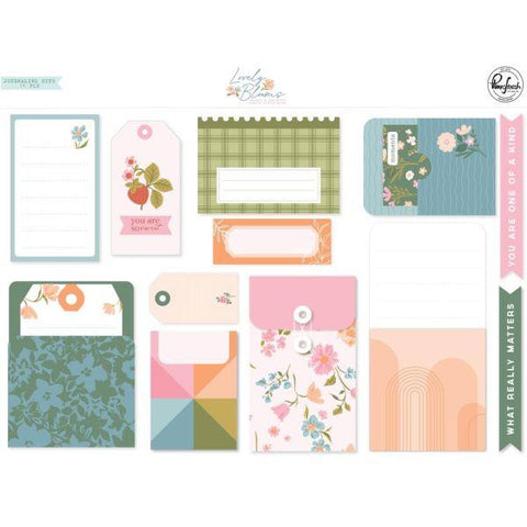 Lovely Blooms - Journaling Bits