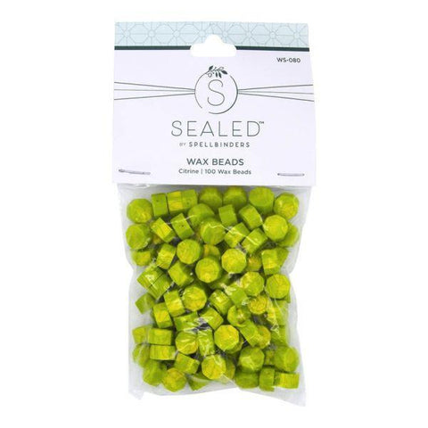 Sealed Collection - Citrine Wax Beads
