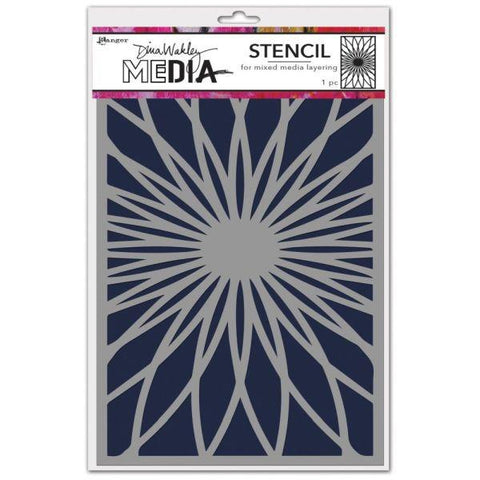 Dina Wakely Media Stencil - Sunshine