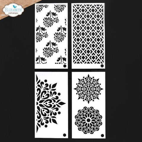 Back in Time - Journal Stencils 1
