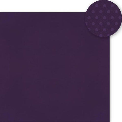 Color Vibe Cardstock  - Darks - Eggplant