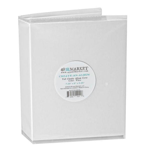 Create An Album - Cover - Chunky White - Tall