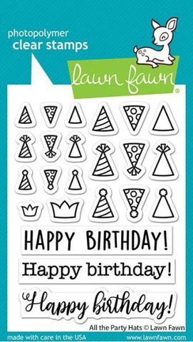 All the Party Hats - Clear Stamps