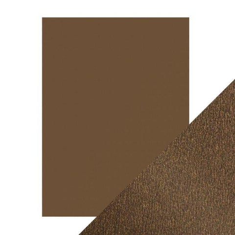 Craft Perfect Pearlescent Cardstock - Glazed Chestnut