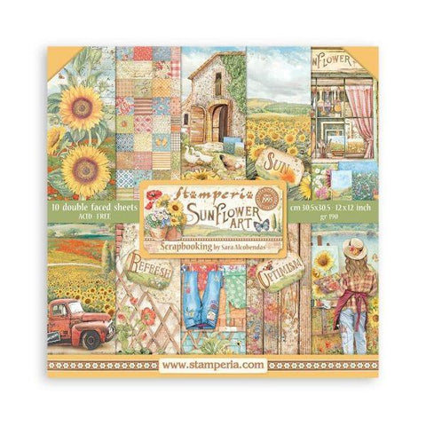 Sunflower Art - 12x12 Collection Pack