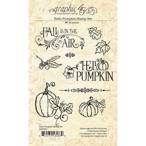 Hello Pumpkin - Clear Stamps