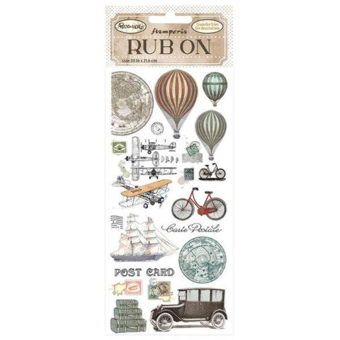 Around the World - Rub Ons