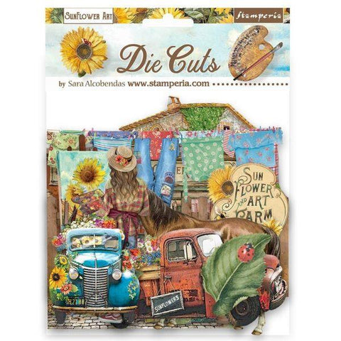 Sunflower Art - Die Cuts