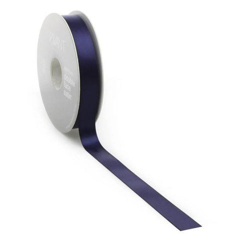 Vivant Double Face Satin Dark Blue Ribbon