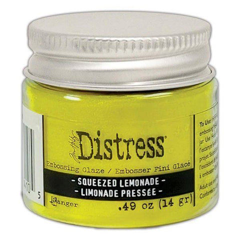 Distress Embossing Glaze - Squeezed Lemonade