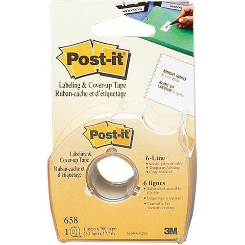 Post-It Labeling & Cover Up Tape