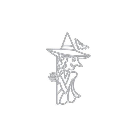 Peeking Witch Fancy Die