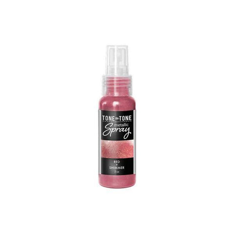 Tone on Tone Metallic Spray - Red